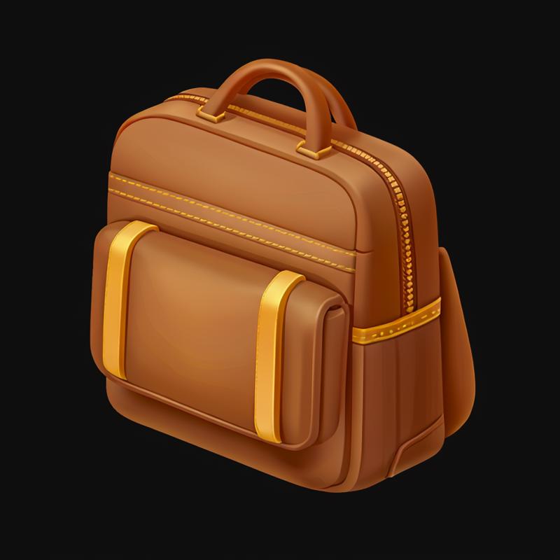 07189-1614048946-a book bag., M2Z,Isometric viewing angle, Simple background,, masterpiece, best quality,.png